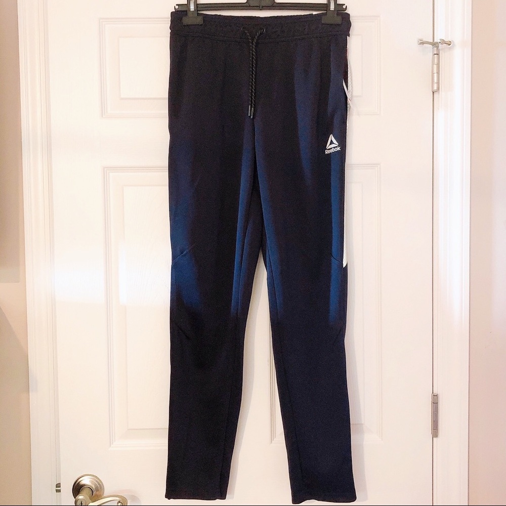 NWT Reebok Navy Interlock Pant (Size small/ slim)